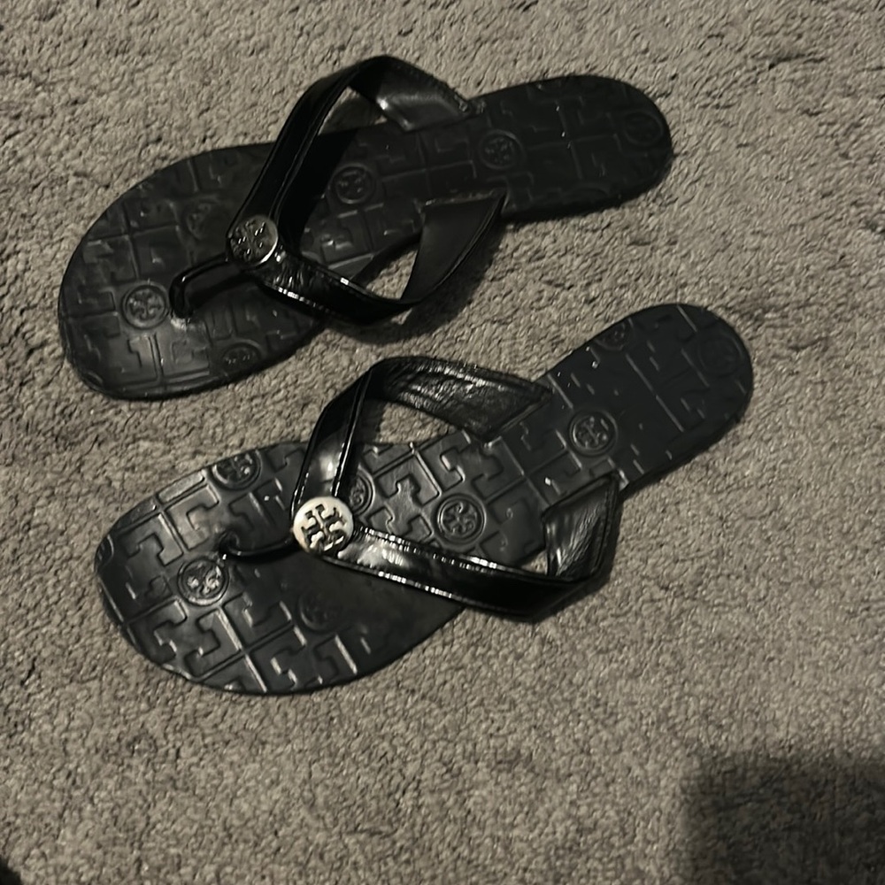 tory burch used sandals